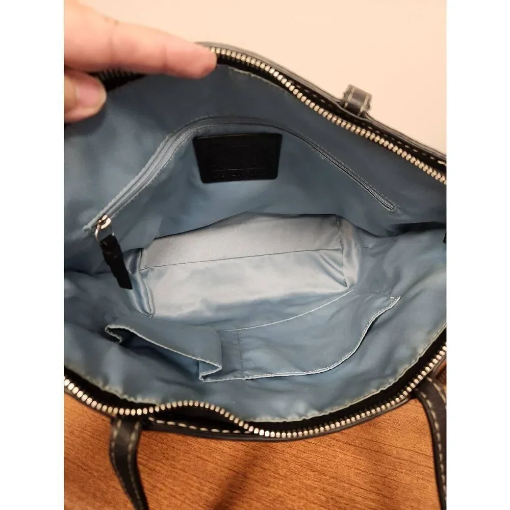 COACH 15142 Purse Black Patent Leather Shoulderbag